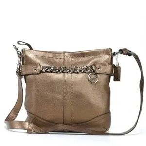Coach Bronze Crossbody Bag